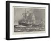 The Trouble in Nicaragua, Admiral Stephenson's Squadron at Corinto-null-Framed Giclee Print