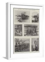 The Trouble in Samoa, Scenes and Sketches in the Islands-null-Framed Giclee Print