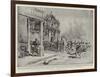 The Trouble in the Philippines, American Troops Entering San Fernando-Charles Edwin Fripp-Framed Giclee Print