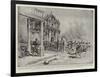 The Trouble in the Philippines, American Troops Entering San Fernando-Charles Edwin Fripp-Framed Giclee Print