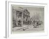 The Trouble in the Philippines, American Troops Entering San Fernando-Charles Edwin Fripp-Framed Giclee Print