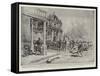 The Trouble in the Philippines, American Troops Entering San Fernando-Charles Edwin Fripp-Framed Stretched Canvas