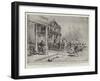 The Trouble in the Philippines, American Troops Entering San Fernando-Charles Edwin Fripp-Framed Giclee Print