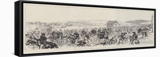 The Trouble in the Transvaal, the Boers Bringing their Prisoners into Pretoria-Melton Prior-Framed Stretched Canvas