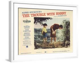 The Trouble With Harry, 1955-null-Framed Art Print