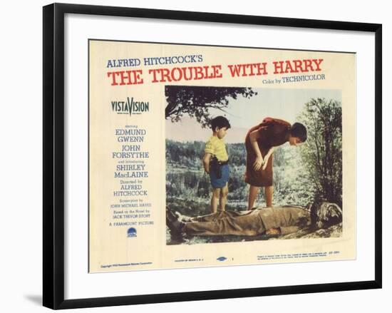 The Trouble With Harry, 1955-null-Framed Art Print