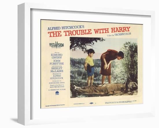 The Trouble With Harry, 1955-null-Framed Art Print