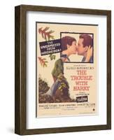 The Trouble With Harry, 1955-null-Framed Art Print