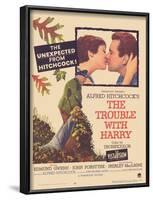 The Trouble With Harry, 1955-null-Framed Art Print