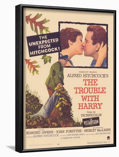 The Trouble With Harry, 1955-null-Framed Art Print