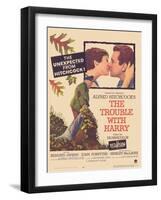 The Trouble With Harry, 1955-null-Framed Art Print