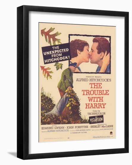 The Trouble With Harry, 1955-null-Framed Art Print