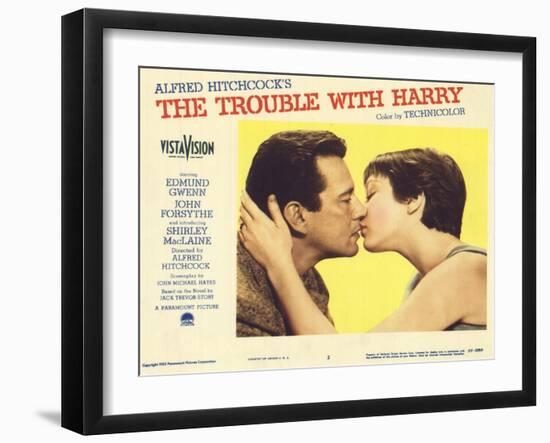 The Trouble With Harry, 1955-null-Framed Art Print