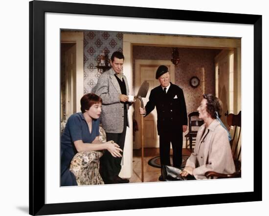 "THE TROUBLE WITH HARRY" by AlfredHitchcock with Shirley McLaine, John Forsythe, Edmund Gwenn and M-null-Framed Photo