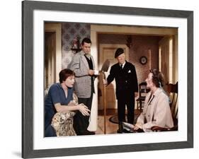 "THE TROUBLE WITH HARRY" by AlfredHitchcock with Shirley McLaine, John Forsythe, Edmund Gwenn and M-null-Framed Photo