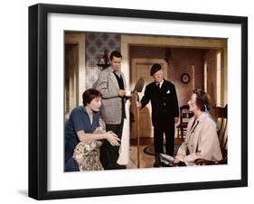 "THE TROUBLE WITH HARRY" by AlfredHitchcock with Shirley McLaine, John Forsythe, Edmund Gwenn and M-null-Framed Photo