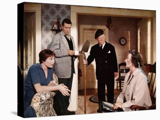"THE TROUBLE WITH HARRY" by AlfredHitchcock with Shirley McLaine, John Forsythe, Edmund Gwenn and M-null-Stretched Canvas