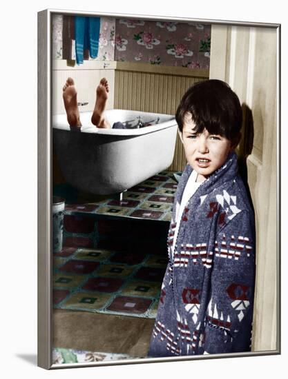 The Trouble With Harry, Jerry Mathers, 1955-null-Framed Photo