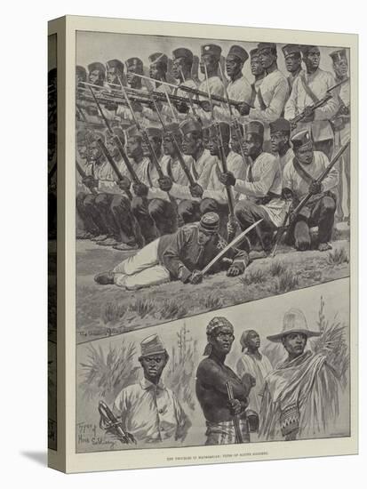 The Troubles in Madagascar, Types of Native Soldiery-null-Stretched Canvas