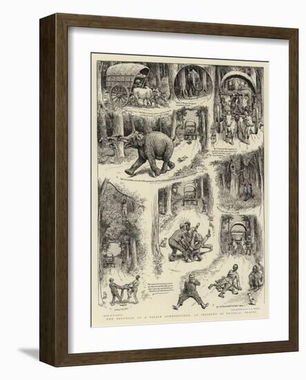The Troubles of a Police Commissioner, an Incident of Tropical Travel-William Ralston-Framed Giclee Print