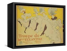 The Troupe of Mademoiseele Eglantine, 1896-Henri de Toulouse-Lautrec-Framed Stretched Canvas