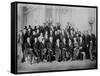 The Troupe of the Moscow Art Theatre, 1900s-1910s-null-Framed Stretched Canvas