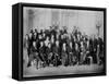 The Troupe of the Moscow Art Theatre, 1900s-1910s-null-Framed Stretched Canvas