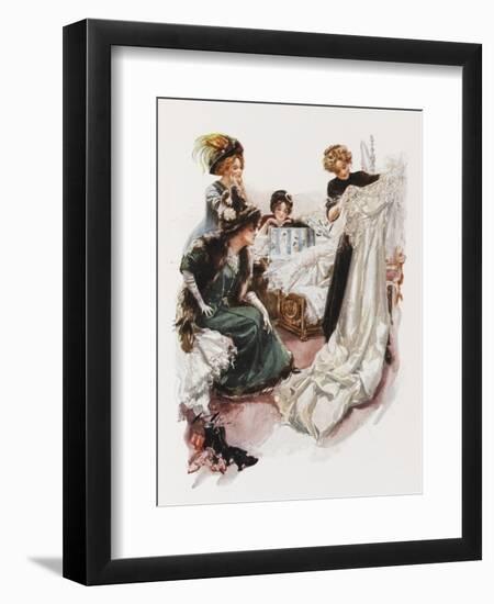 The Trousseau 1909-null-Framed Art Print