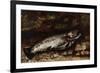 The Trout, 1873-Gustave Courbet-Framed Giclee Print