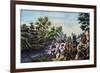 The Trout Stream, 1852-Currier & Ives-Framed Giclee Print