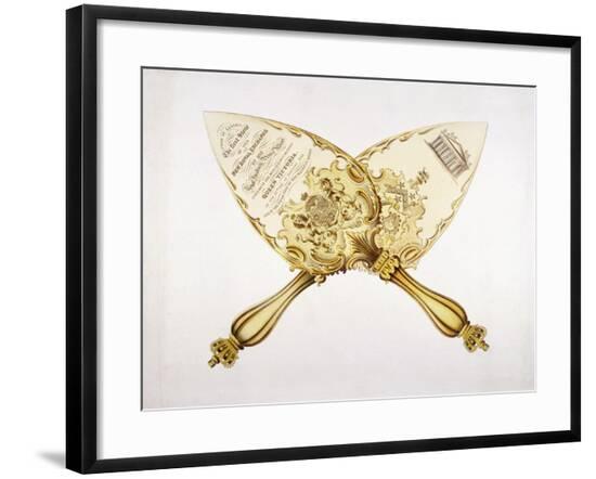 The Trowel Used in Laying the First Stone of the New Royal Exchange 17th January 1842--Framed Giclee Print