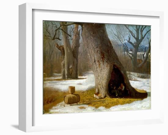 The Truants, c.1870-Eastman Johnson-Framed Giclee Print