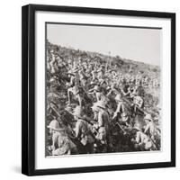 The True Bulldog Rush of Our Troops at the Dardanelles-English Photographer-Framed Photographic Print