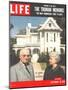 The Truman Memoirs, Former Pres. Harry Truman and Wife, September 26, 1955-Eliot Elisofon-Mounted Photographic Print