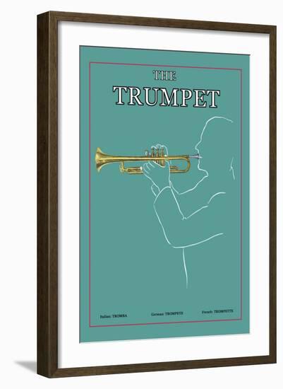 The Trumpet-null-Framed Art Print