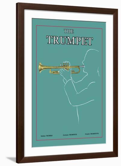 The Trumpet-null-Framed Art Print