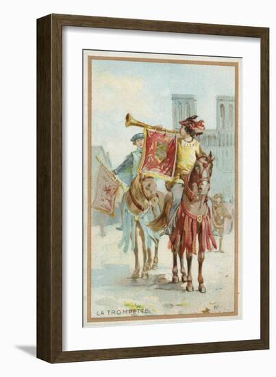 The Trumpet-null-Framed Giclee Print