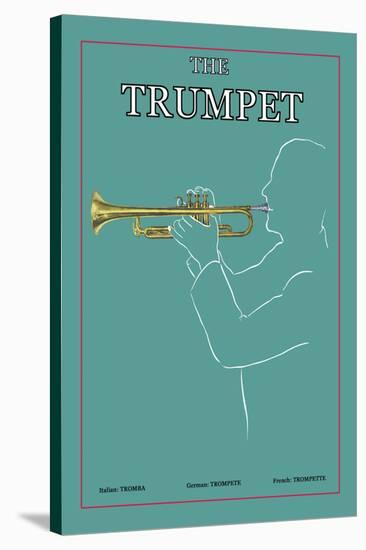 The Trumpet-null-Stretched Canvas