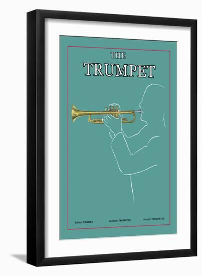 The Trumpet-null-Framed Art Print