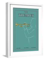 The Trumpet-null-Framed Art Print