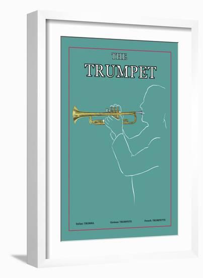 The Trumpet-null-Framed Art Print