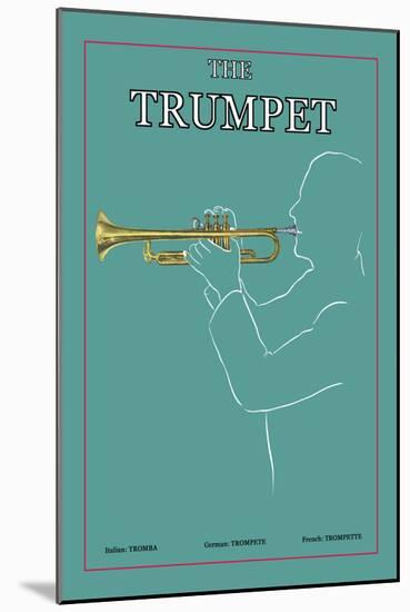 The Trumpet-null-Mounted Art Print