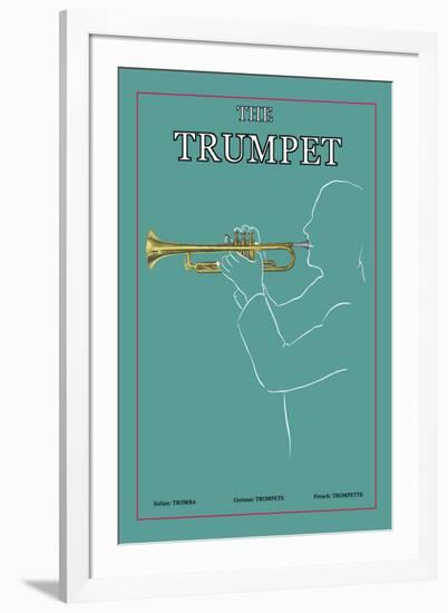 The Trumpet-null-Framed Art Print