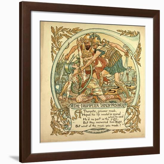 The Trumpeter Taken Prisoner-null-Framed Giclee Print