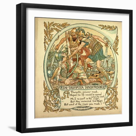 The Trumpeter Taken Prisoner-null-Framed Giclee Print