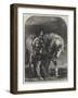 The Trumpeter-Sir John Gilbert-Framed Giclee Print