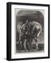 The Trumpeter-Sir John Gilbert-Framed Giclee Print