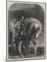 The Trumpeter-Sir John Gilbert-Mounted Giclee Print