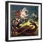 The Truth Behind the Legend: St George -- the Soldier Who Became a Saint-English School-Framed Giclee Print