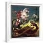 The Truth Behind the Legend: St George -- the Soldier Who Became a Saint-English School-Framed Giclee Print